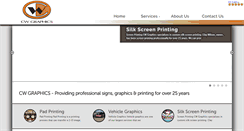Desktop Screenshot of cwgraphicsreno.com
